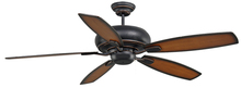  17813 - 60' 5-Blade Indoor/Outdoor Fan RB - Indoor Charred Pecan Blades Included